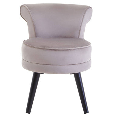 Loretta Mink Velvet Kids Chair