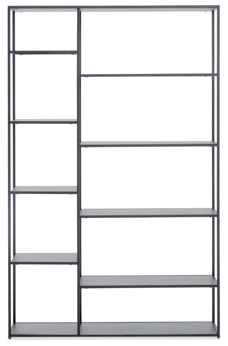 Acero Grey Metal Multi Tier Shelf Unit