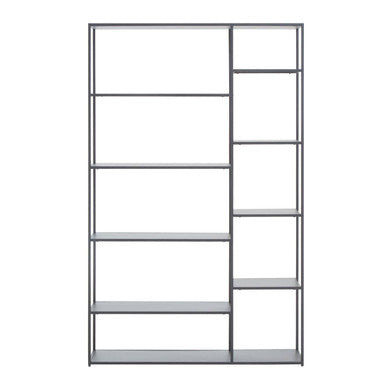 Acero Grey Metal Multi Tier Shelf Unit