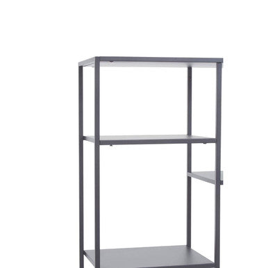 Acero Grey Metal Multi Tier Shelf Unit