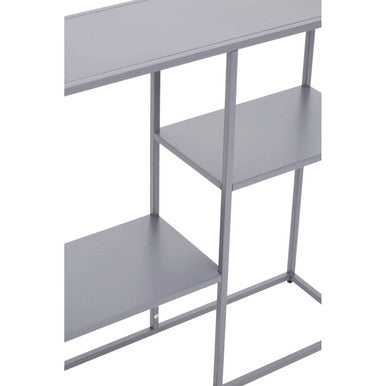 Grey Metal Three Tier Shelf Unit | Acero