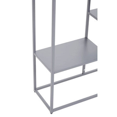 Grey Metal Three Tier Shelf Unit | Acero