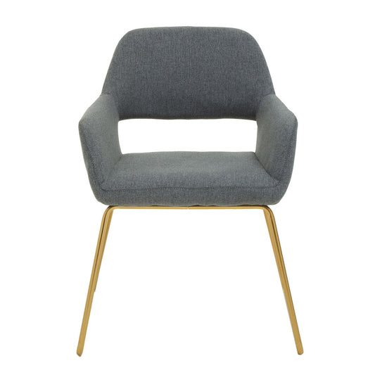 Grey Fabric Dining Chair