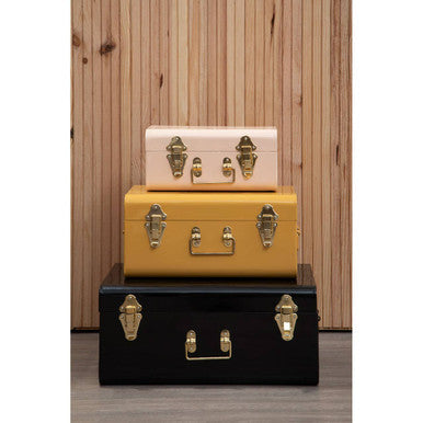 Set of Three Assorted Storage Trunks | Parley