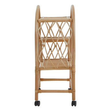 Mataram Natural Rattan 2 Tier Bar Trolley