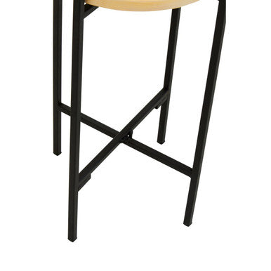 Small Rattan Planter with Metal Stand | Depok