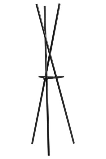 Matt Black Coat Stand | Rostok