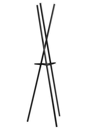 Matt Black Coat Stand | Rostok
