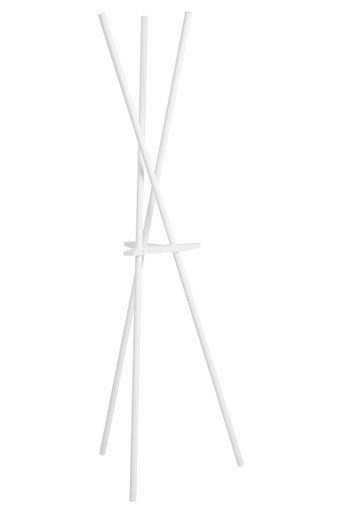 Matt White Coat Stand | Rostok