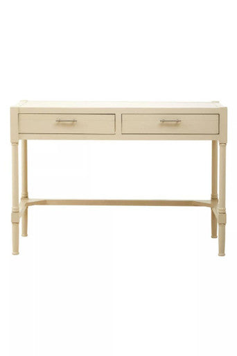 Heritage Ivory Wooden 2 Drawer Desk