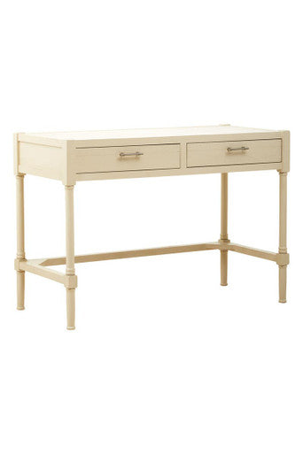 Heritage Ivory Wooden 2 Drawer Desk