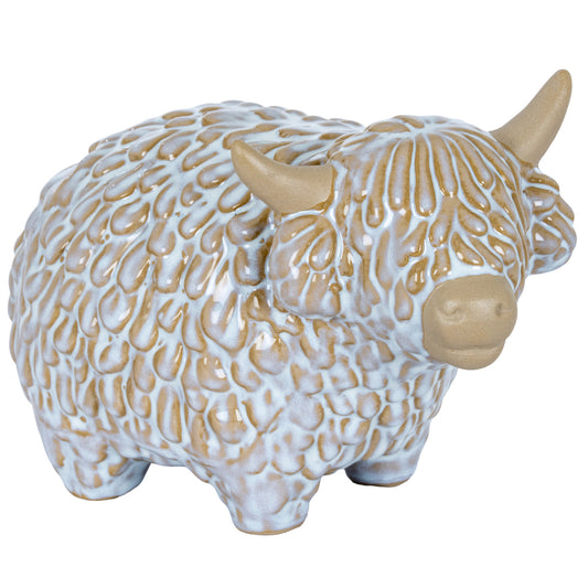 Medium Alora Ceramic Highland Cow