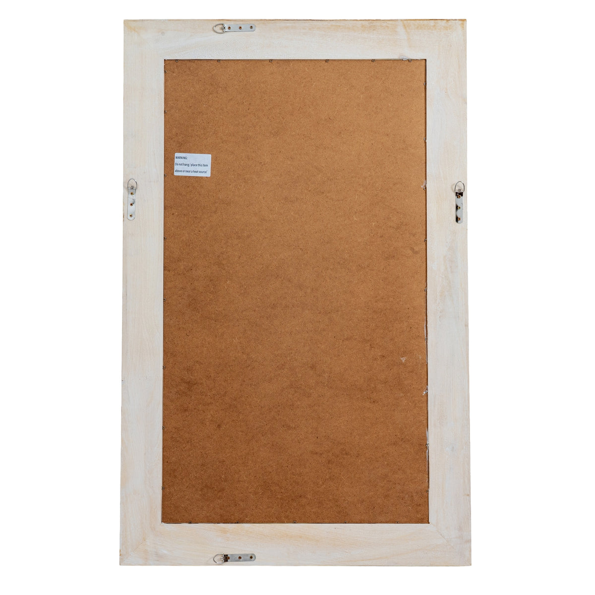 Washed Wood Medium Framed Mirror