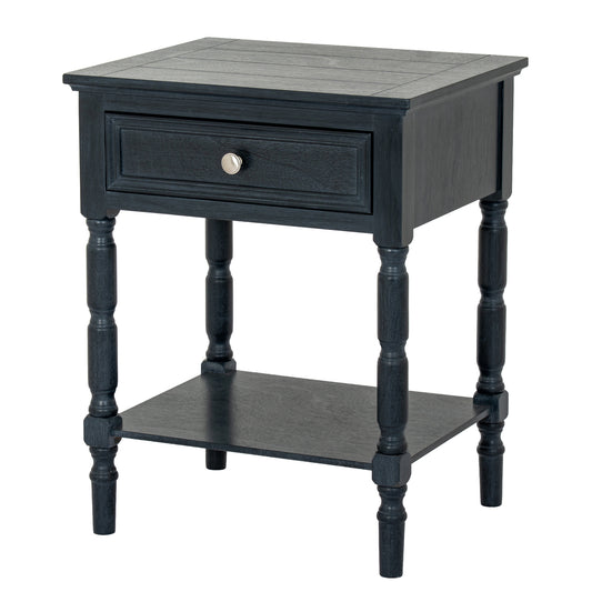 Contour Collection 1 Drawer Side Table
