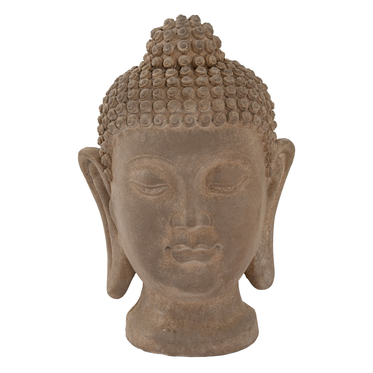 Umber Buddha Head