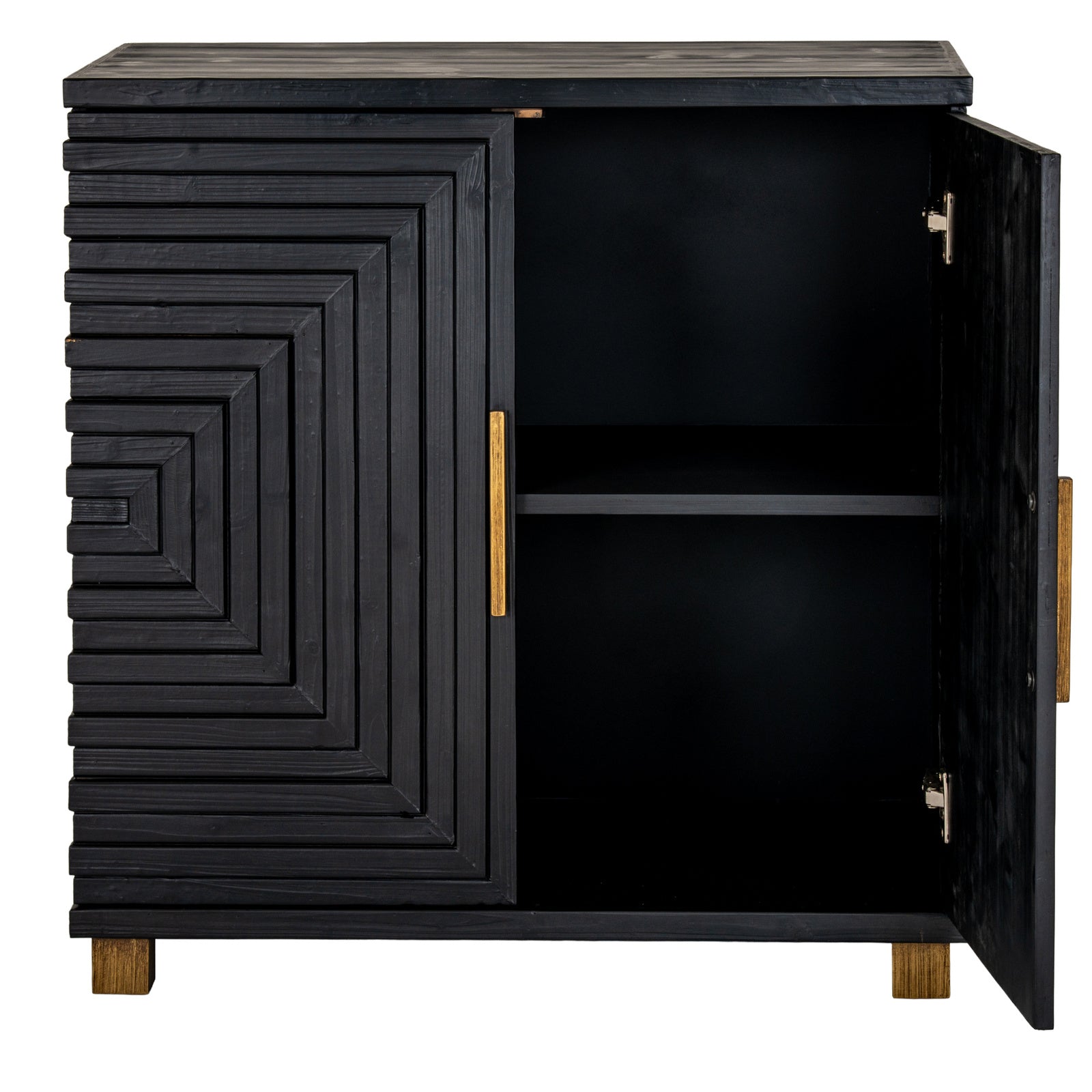 Lennox Black 2 Door Small Sideboard