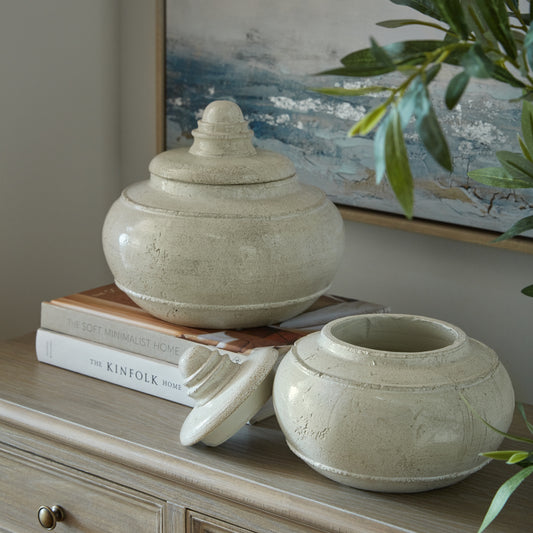 Tarn Collection Medium Pot With Lid
