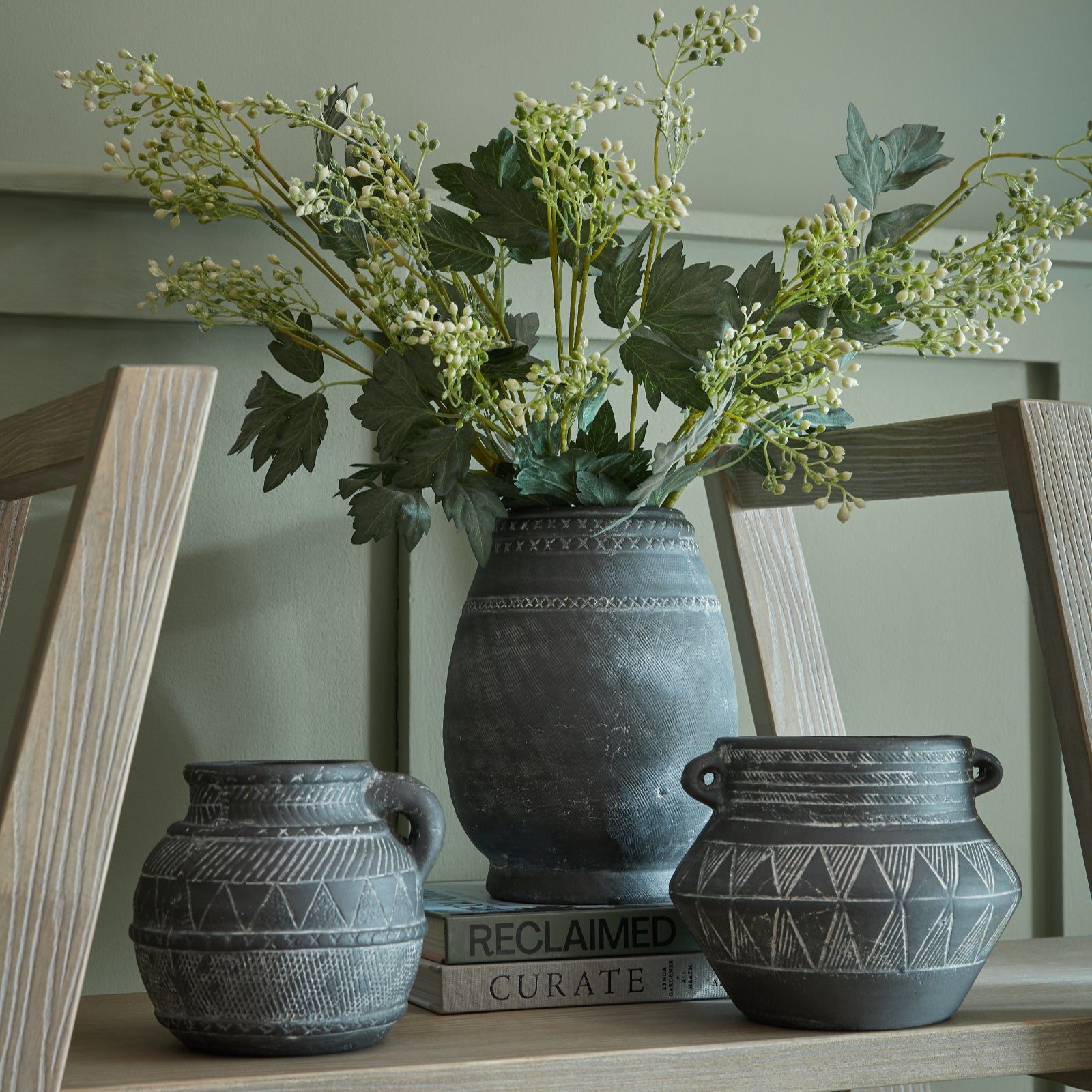 Etched Collection Jug