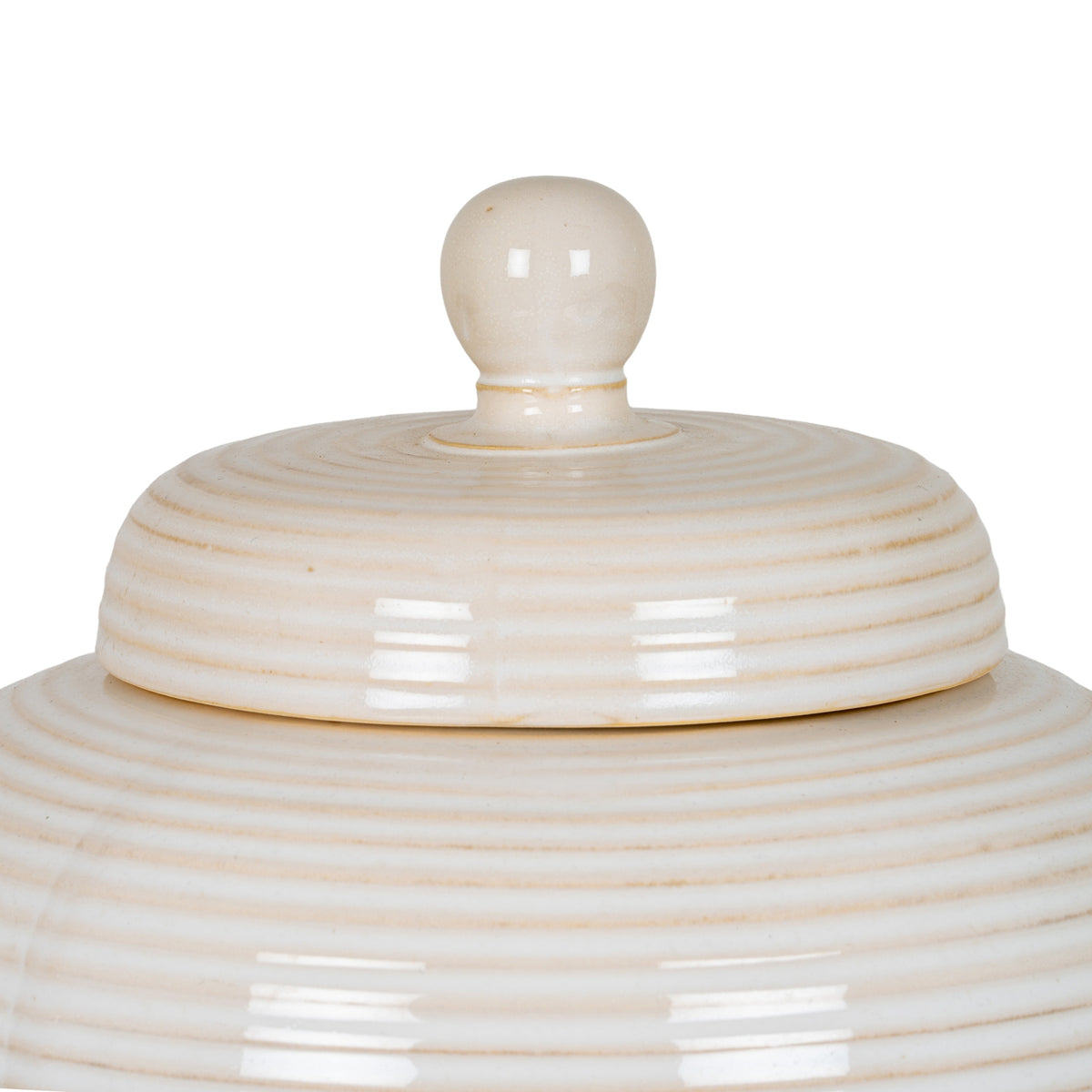 Neva Large Lidded Ceramic Jar