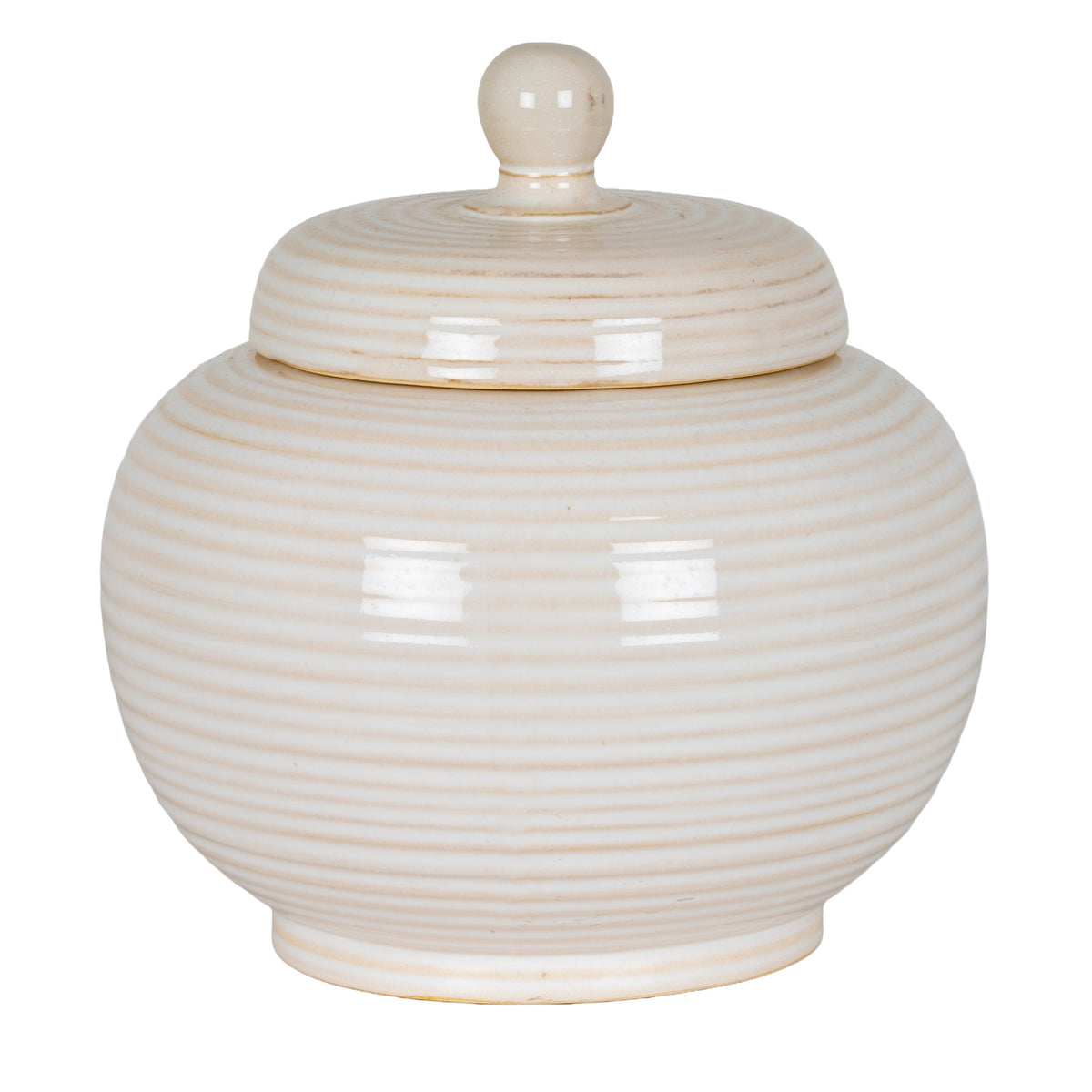 Neva Small Lidded Ceramic Jar