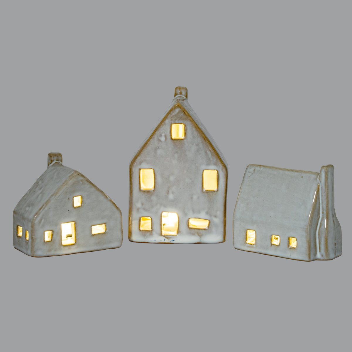 Nook Ceramic Cottage With LED Light