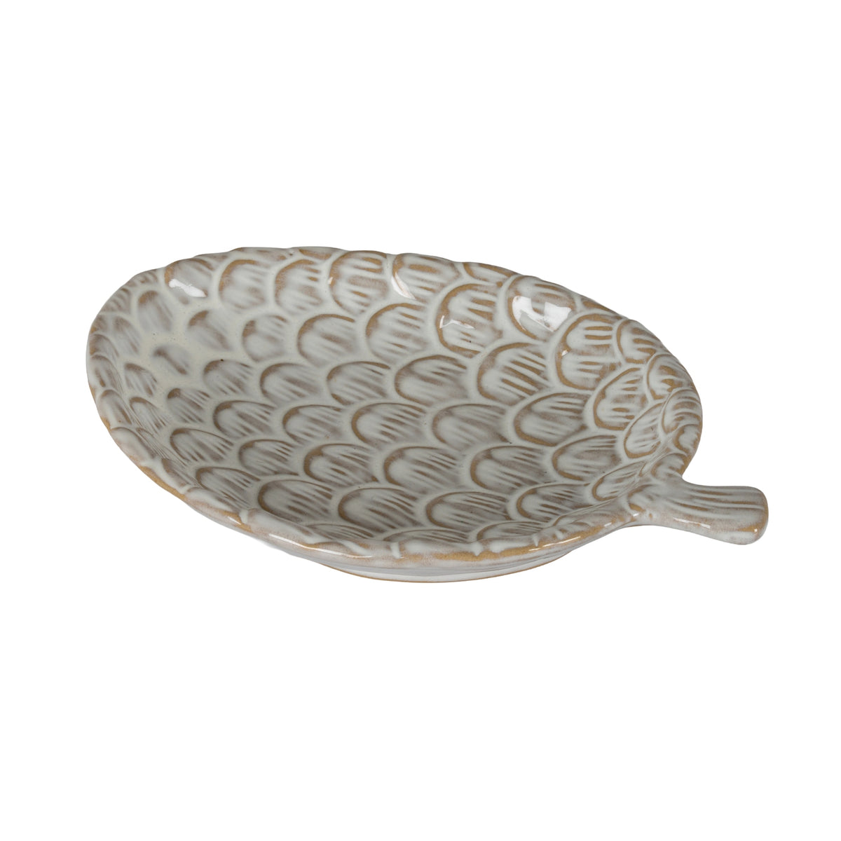 Alora Ceramic Pinecone Medium Dish