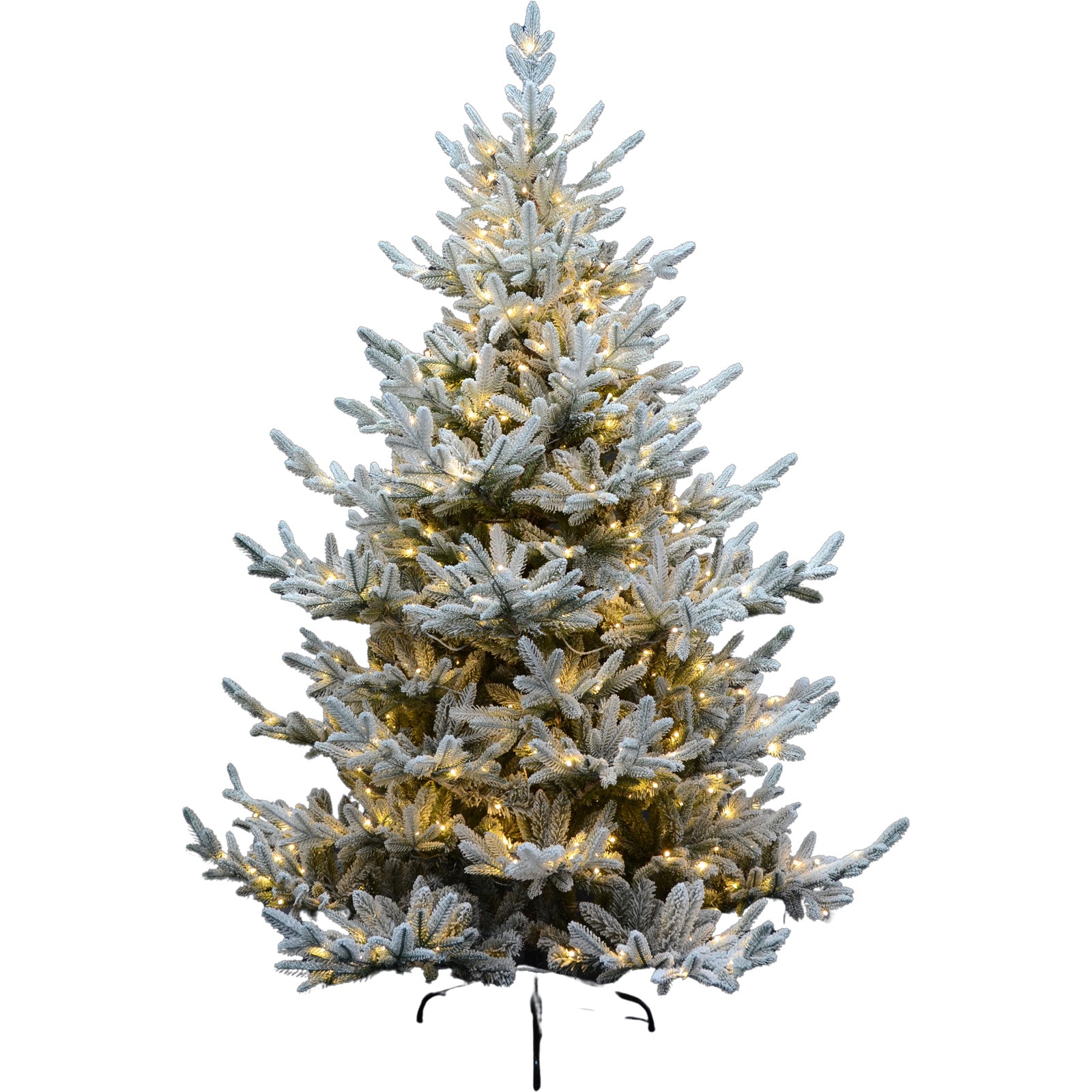 Snowy Spruce 7Ft Pre Lit 500 Led Christmas Tree