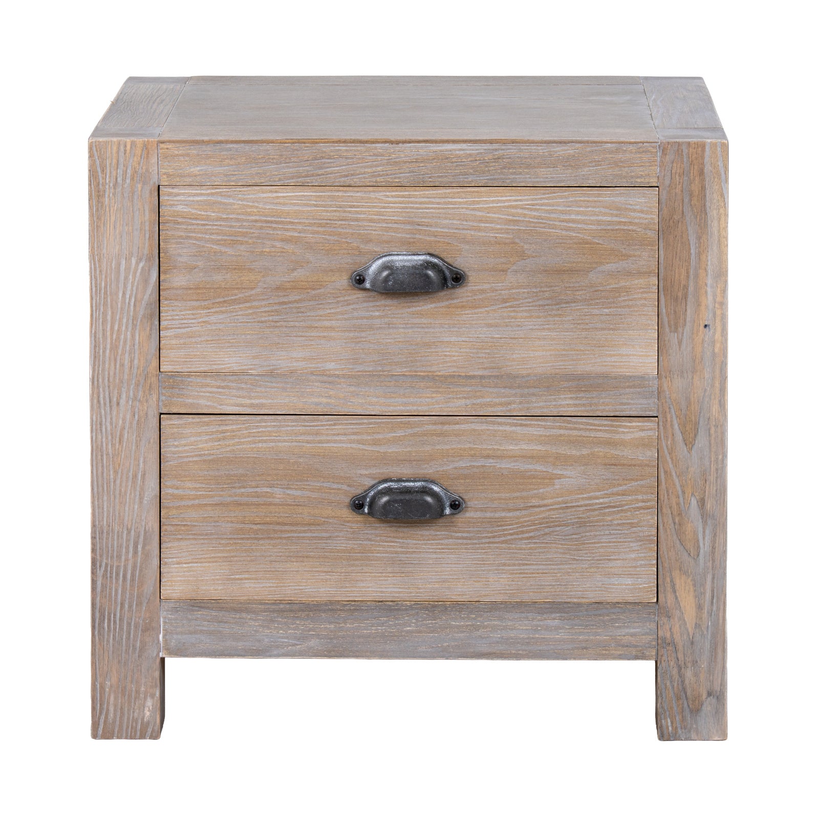 Haldon Collection 2 Drawer Bedside Table