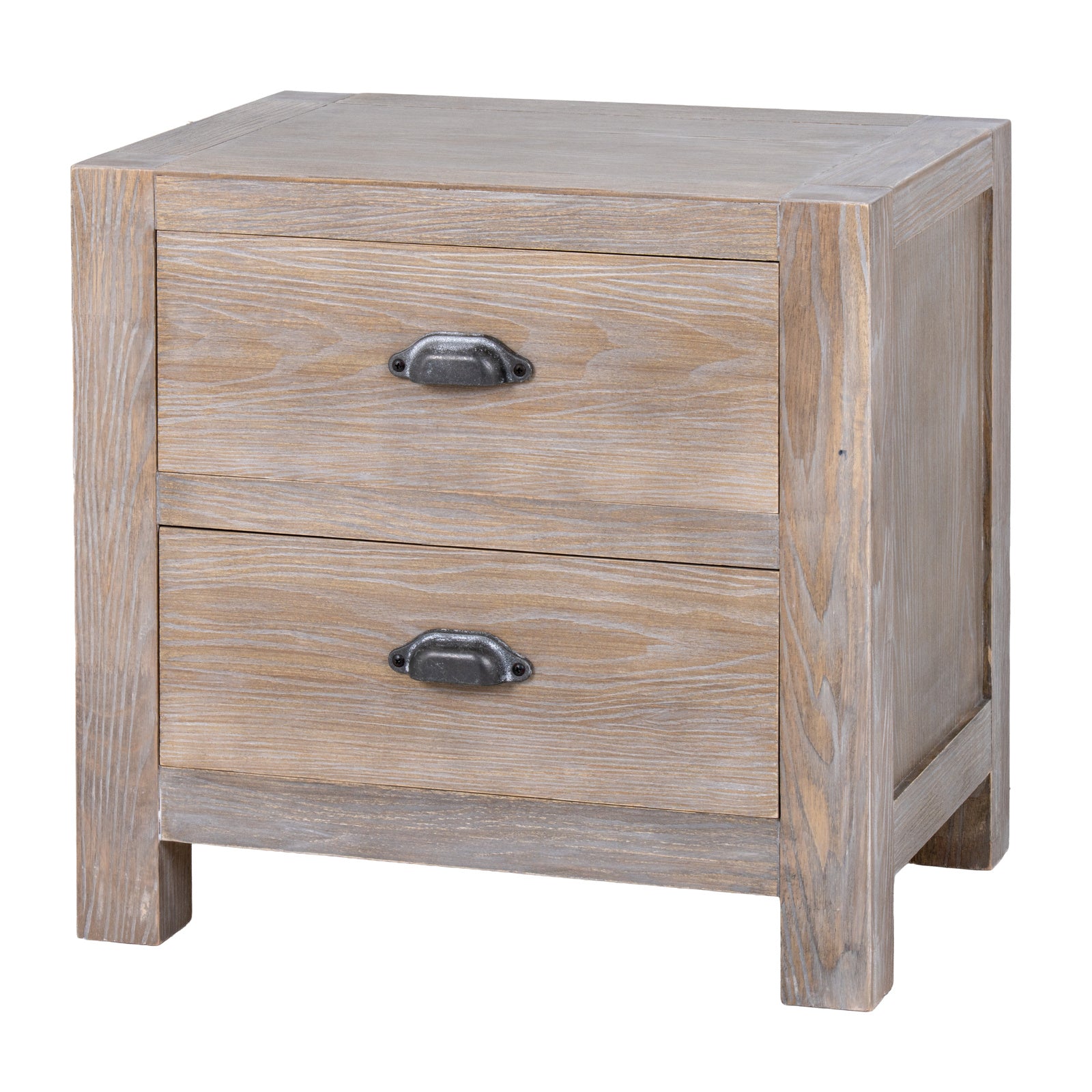 Haldon Collection 2 Drawer Bedside Table