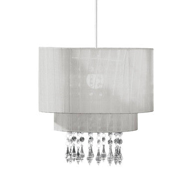 Silver Voile Pendant Shade | Riband
