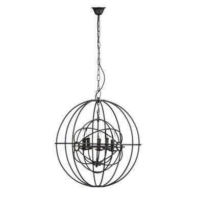 5 Arm Round Pendant Light | Orbital