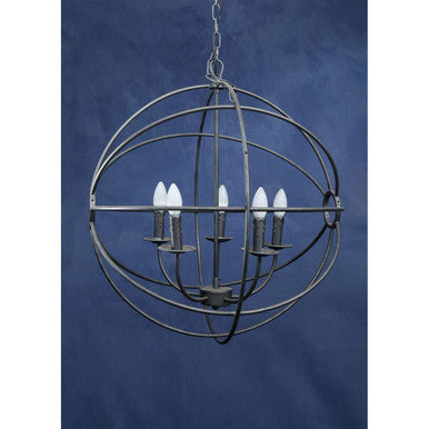 5 Arm Small Pendant Light | Orbital