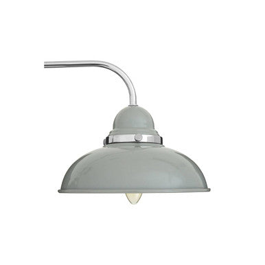 3 Shades Light Grey and Chrome Pendant Light | Jasper