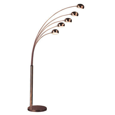 5 Arced Lights Floor Lamp | Zeus