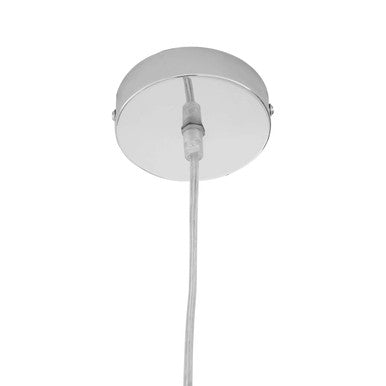 Chrome Finish Bowl Shaped Pendant Light | Jasper