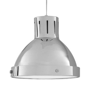 Bowl Shaped Pendant Light with Chrome Finish | Jasper