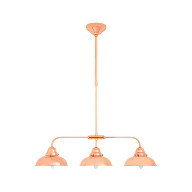 3 Pendant Copper Finish Pendant Light | Jasper