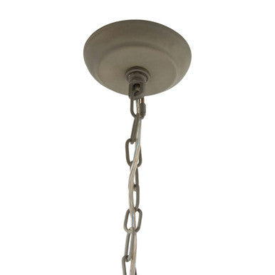 Carved Wooden 6 Arm Chandelier | Pavatti