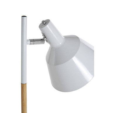 White Metal and Metal Floor Lamp | Bryant