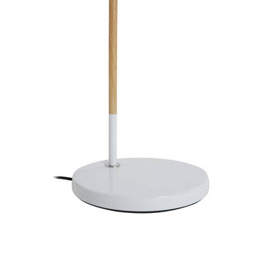 White Metal and Metal Floor Lamp | Bryant