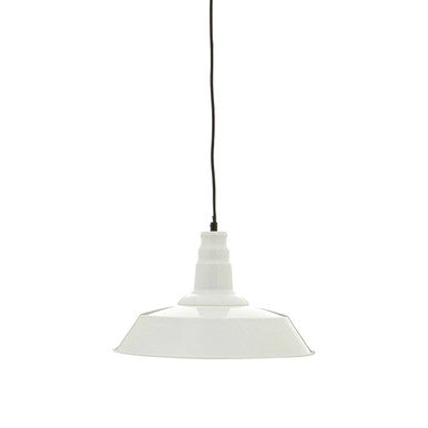White Metal Pendant Light | Brant
