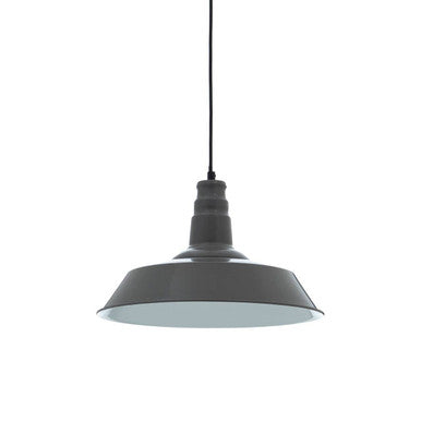 Grey Metal Pendant Light | Brant