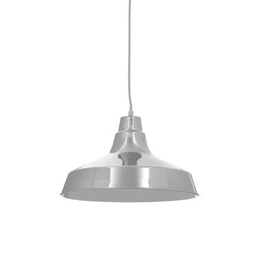 Chrome Metal Pendant Light | Brinn