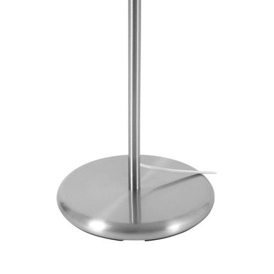 Grey Waffle Effect Shade Floor Lamp | Forma