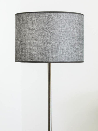 Grey Waffle Effect Shade Floor Lamp | Forma