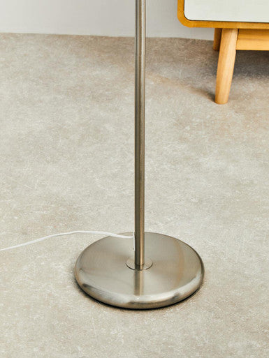 Grey Waffle Effect Shade Floor Lamp | Forma