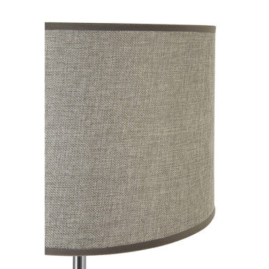 Grey Waffle Effect Shade Floor Lamp | Forma