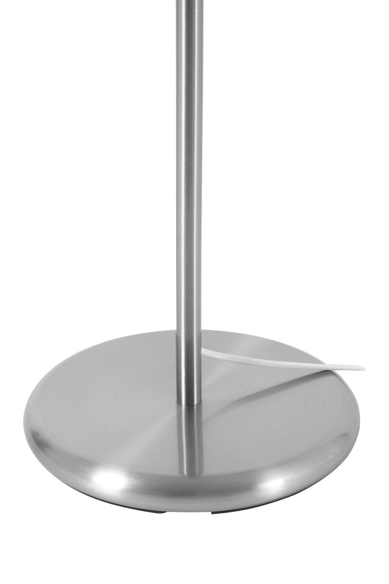 Black Waffle Effect Shade Floor Lamp | Forma