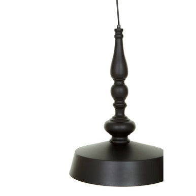 Small Leni Black and Gold Pendant Light | Lenno