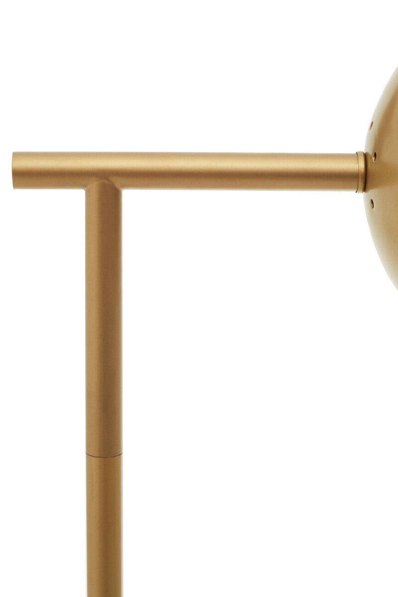 Gold Finish Metal Floor Lamp | Revive